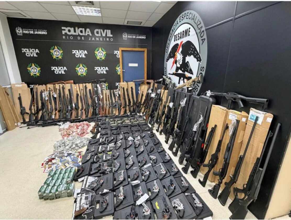 Arsenal em São Gonçalo: Polícia Civil desmantela logística do crime